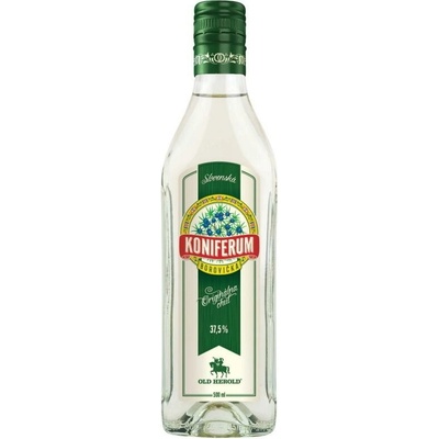Borovička Koniferum 37,5% 0,5 l (čistá fľaša)