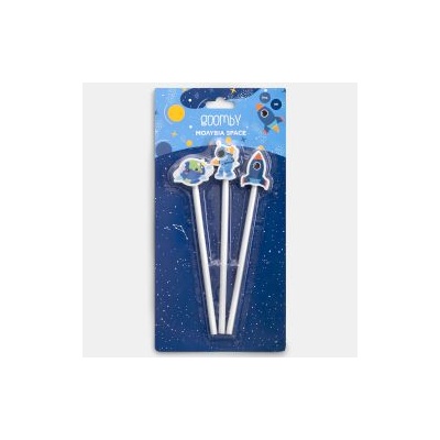 Goomby Моливи Space HB 3 броя