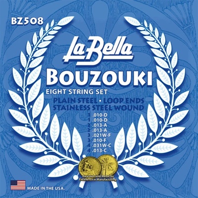 La Bella BZ508, Струни за бузуки 10-31 (BZ508)