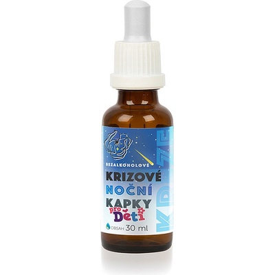 Bachovy kapky Krizové noční kapky pro děti 30 ml