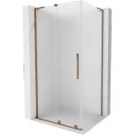 Mexen Velar L плъзгаща се душ кабина 110 x 90 см, матирано стъкло, розово злато - 871-110-090-33-60 (871-110-090-33-60)