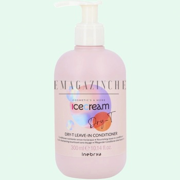 Inebrya Подхранващ и възстановяващ балсам без измиване 300 мл. Ice Cream Dry-T Leave-In Conditioner (0226325)