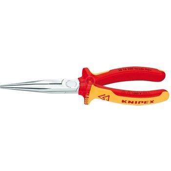 Polguľaté cvikacie kliešte 200 mm KNIPEX 26 16 200