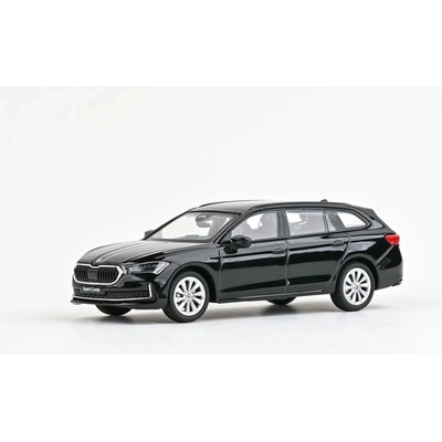 Abrex Škoda Superb IV Combi 2023 Čierna ebenová metalíza 1:43