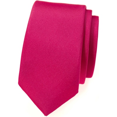 Avantgard kravata Slim 707 růžová MAT 551 7007