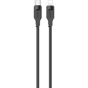 USAMS Lithe Series кабел към Lightning 20W 1 м, черен (Usa001202)