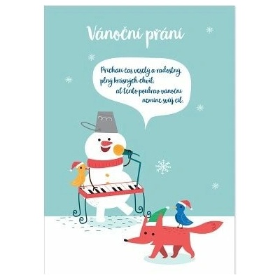 ALBI Hrací přání - Sněhuláci