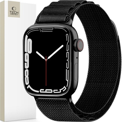 Tech-Protect Nylon pro Apple Watch 42/44/45/49mm, black TEC928370 – Zboží Mobilmania