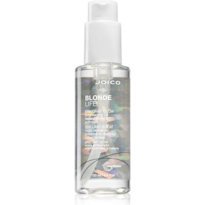 Joico Blonde Life Brilliant Glow озаряващо олио за блонд коса и коса с кичури 100ml