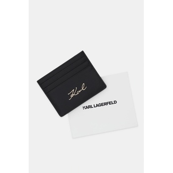 KARL LAGERFELD Кожен калъф за карти Karl Lagerfeld K/SIGNATURE (B1W32034)