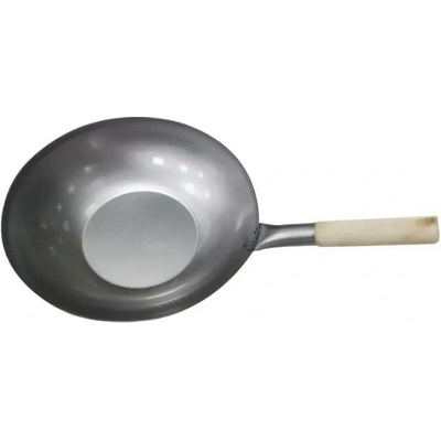 Non Food Oceľová panvica WOK s plochým dnom 30 cm