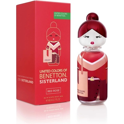 Benetton Sisterland Red Rose toaletná voda dámska 80 ml