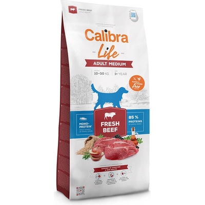 Calibra Dog Life Adult Medium Fresh Beef 0,1 kg