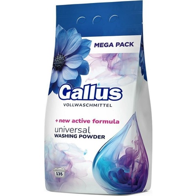 Gallus Universal prací prášek na bílé a barevné prádlo 8,1 kg 135 PD