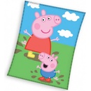 CARBOTEX Flísová deka PEPPA PIG
