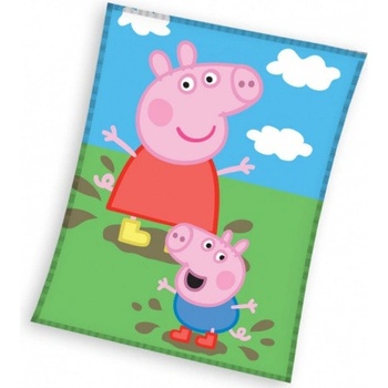 CARBOTEX Flísová deka PEPPA PIG
