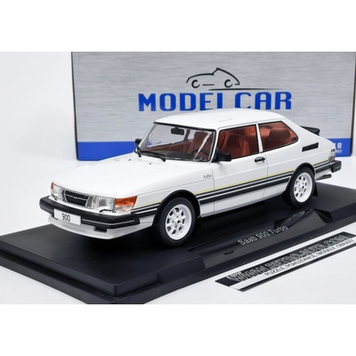 MCG MCG Saab 900 Turbo 1981 Bílá/dekor 1:18