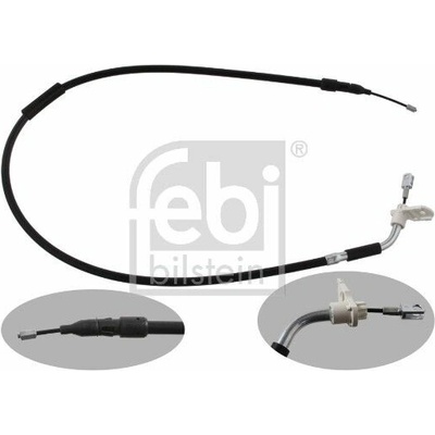 Ťažné lanko, parkovacia brzda FEBI BILSTEIN 34909 34909
