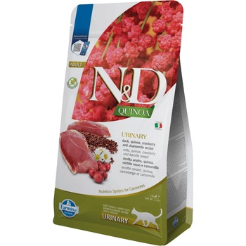 N&D cat QUINOA GF adult urinary duck & coconut 1,5 kg