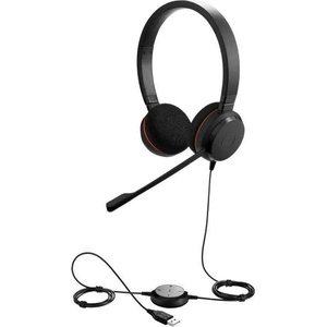 Jabra Evolve 20 MS Duo HD Audio (4999-823-109) Слушалки
