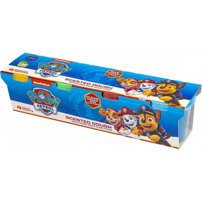 Astra Комплект моделин Astra - Frutolina, Paw Patrol, 4 цвята (AS336124008)