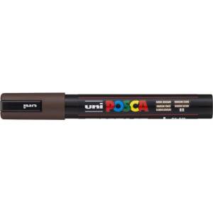 uni Декоративен маркер, 1, 8-2, 5 мм, UNI "Posca PC-5M", тъмнокафяв 300046000 (300046000)