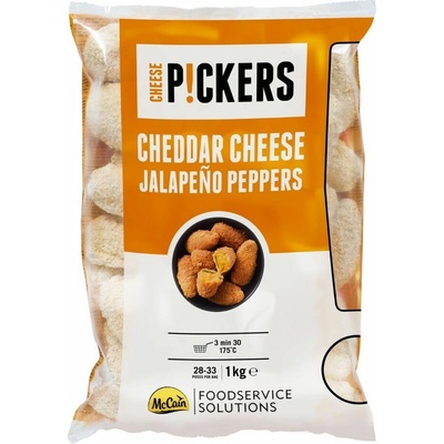 Mrazené Jalapenos papričky Cheddar 1kg McCain
