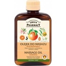 Green Pharmacy Body Care hřejivý masážní olej Essential Oils of Orange, Cinnamon and Pepper (0% Preservatives, Artificial Colouring) 200 ml