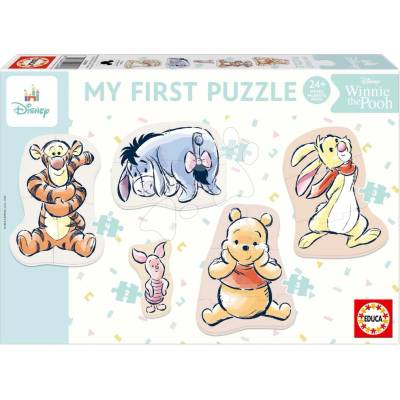 Educa Winnie the Pooh My First 4 progresívne 3-3-4-4-5 dielov