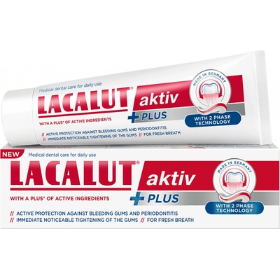 Lacalut Aktiv Plus 75 ml – Zboží Dáma