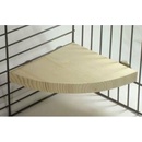 Karlie Flamingo dřevěné patro/sedátko do klece pro hlodavce 14 x 14 x 1,8 cm