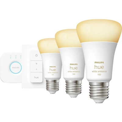 Philips Hue White Ambiance 8W 1100 E27 Promo starter kit