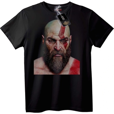 NOONEBRAND Тениска Воин Бог - 3XL, Black