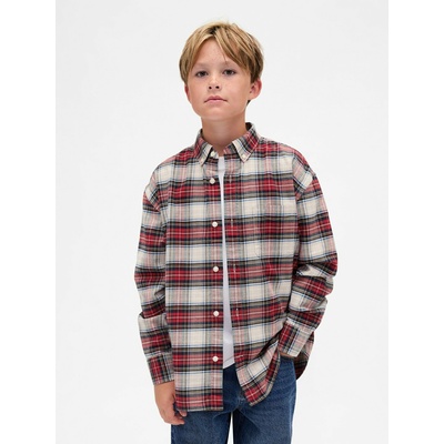GAP Детска външна риза Oxford GAP GAP | Cherven | Момчешки | XS