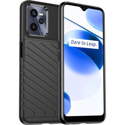 HQWear Кейс HQWear Thunder Case за Realme C35, черен (9145576267813)
