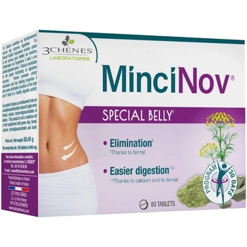 3 Chenes Плосък корем, 60 таблетки, 3 Chenes (VEPL)