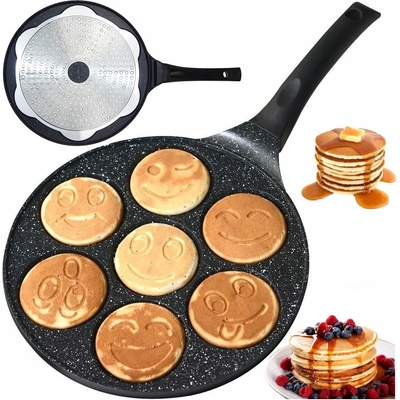 Brunbeste Pánev na palačinky s kolečky 26 cm mramorová