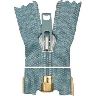 Spirálový zip, dělitelný - 75cm - světle modrý - Koh-i-noor - BALENÍ 10 ks