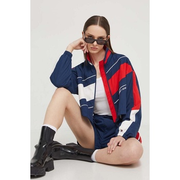 Tommy Jeans Яке Tommy Jeans Archive Games в тъмносиньо преходен модел с уголемена кройка DW0DW18648 (DW0DW18648)