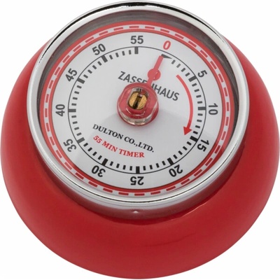 Zassenhaus SPEED Retro magnetická kuchyňská minutka červená