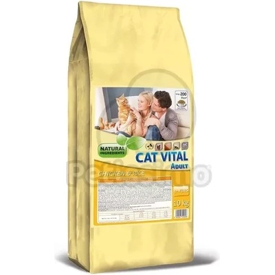 Cat Vital Adult Chicken & Rice суха храна за котки - пилешко, ориз 10 кг