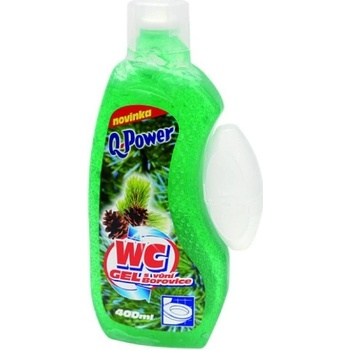 Q Power WC gél Borovica 400 ml