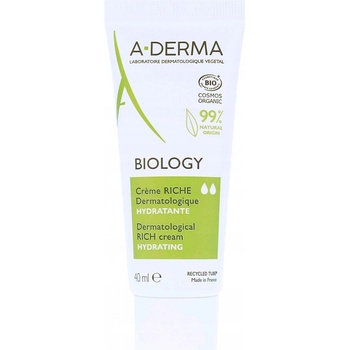 A-Derma Biology Výživný hydratační krém 40 ml