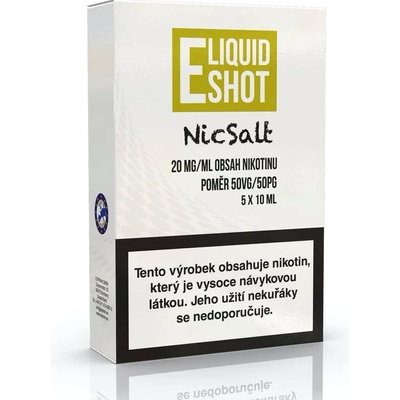 EXPRAN GmbH E-Liquid Shot Booster NicSalt PG50/VG50 20mg 5x10ml – Zboží Dáma