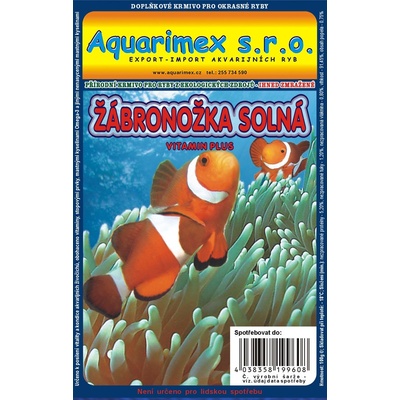 Aquarimex mražená žábronožka solná 100 g – Zbozi.Blesk.cz