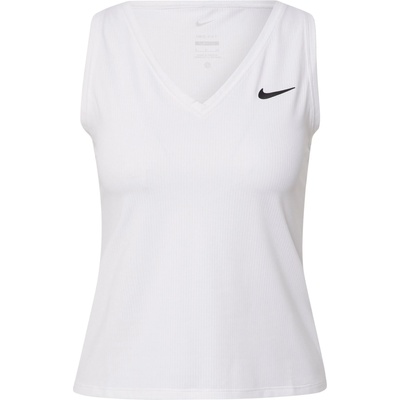 Nike Спортен топ 'Victory' бяло, размер S