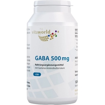 Image 1 of vitaworld GABA 500 mg [120 капсули]