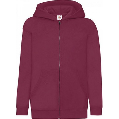Fruit of the Loom Červená vínová F401NK