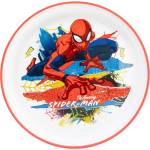 Stor Чинийка с неплъзгаща основа Stor - Premium, Spiderman Moving Target (83592)