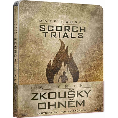 Labyrint: Zkouška ohněm BD - Steelbook BD